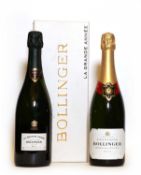 Bollinger, Grand Annee, Ay, 2000, one bottle and Special Cuvee, Ay, one bottle, two bottles in