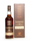 Glendronach, Highland Single Malt Scotch Whisky, Single Cask, Aged 19 Years, one bottle (boxed)