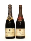 Louis Roederer, Reims, 1953, one bottle and Delbeck & Cie, 1953, one bottle