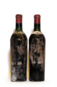 Chateau LafiteRothscild, 1er Cru Classe, Pauillac, 1945, two bottles