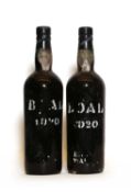 Blandys, Boal Madeira, 1920, two bottles