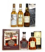 Assorted Whisky: Whyte & Mackay, 21 Years Old, 1980s bottling, one bottle and five various others