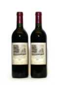 Chateau Duhart Milon, 4eme Cru Classe, Pauillac, 1989, two bottles