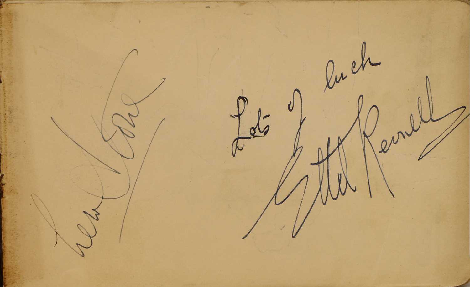 AUTOGRAPH ALBUM (early 20th. Century): - Image 3 of 6