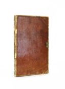 1827 continental TRAVEL DIARY.