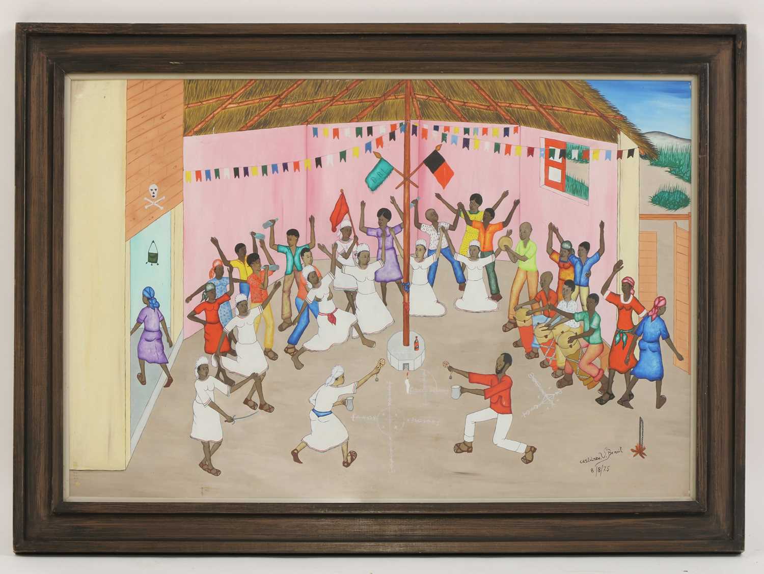 Castelnau V Benoit (Haitian, b.1950) - Image 2 of 4