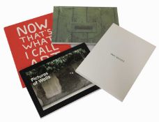 Three small books and postcard set,