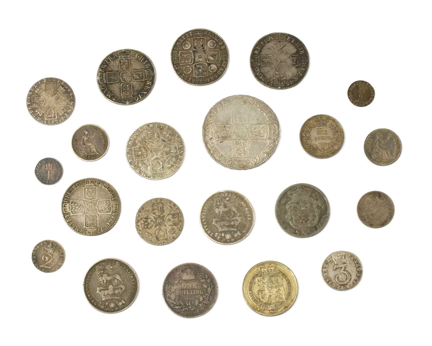 Coins, Great Britain, - Image 2 of 4