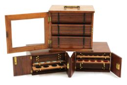 Three collectors chests,