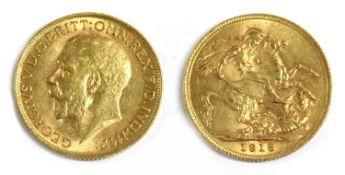 Coins, Great Britain, George V (1910-1936),