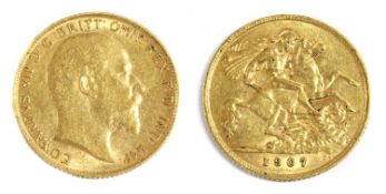 Coins, Great Britain, Edward VII (1901-1910),