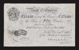 Banknotes, Great Britain, George V (1910-1936),