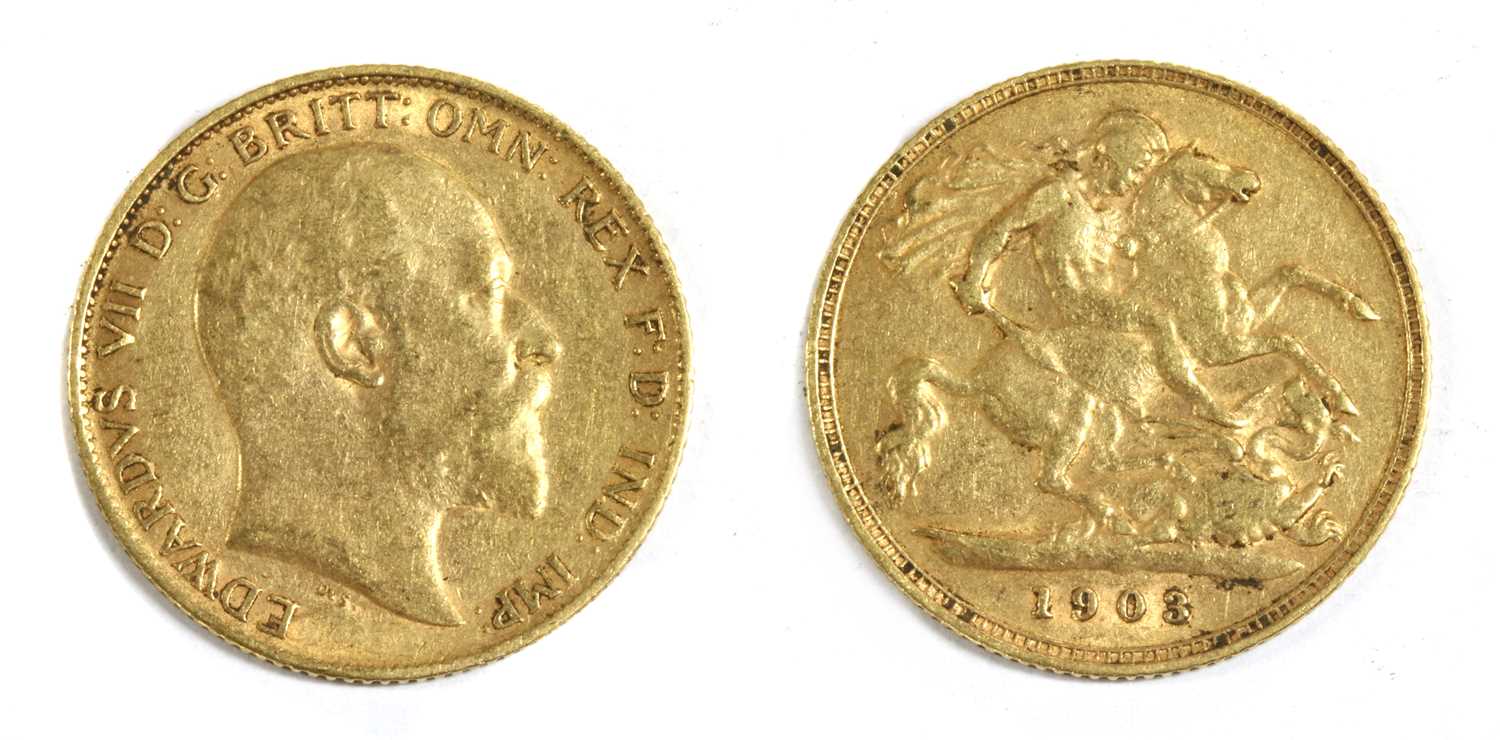 Coins, Great Britain, Edward VII (1901-1910),