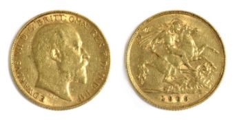 Coins, Great Britain, Edward VII (1901-1910),