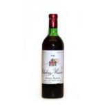 Chateau Musar, Gaston Hochar, Bekaa Valley, 1977, one bottle