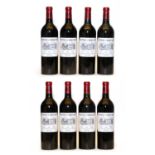 Chateau d’Angludet, Margaux, Cru Bourgeois, 2003, 2006 and 2007, eight bottles in total
