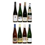 Riesling Spatlese, Forster Jesuitengarten, Reichsrat von Buhl, 2002, one bottle and 7 various