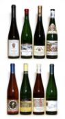 Riesling Spatlese, Forster Jesuitengarten, Reichsrat von Buhl, 2002, one bottle and 7 various