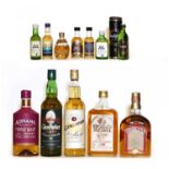 Assorted whisky: Strathconon, Blended Scotch Whisky, 12 Years Old, one bottle and four others