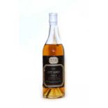 Otard, Cognac, 1951, landed 1952, bottled 1972, Wine Society bottling, 24 fl. ozs, one bottle