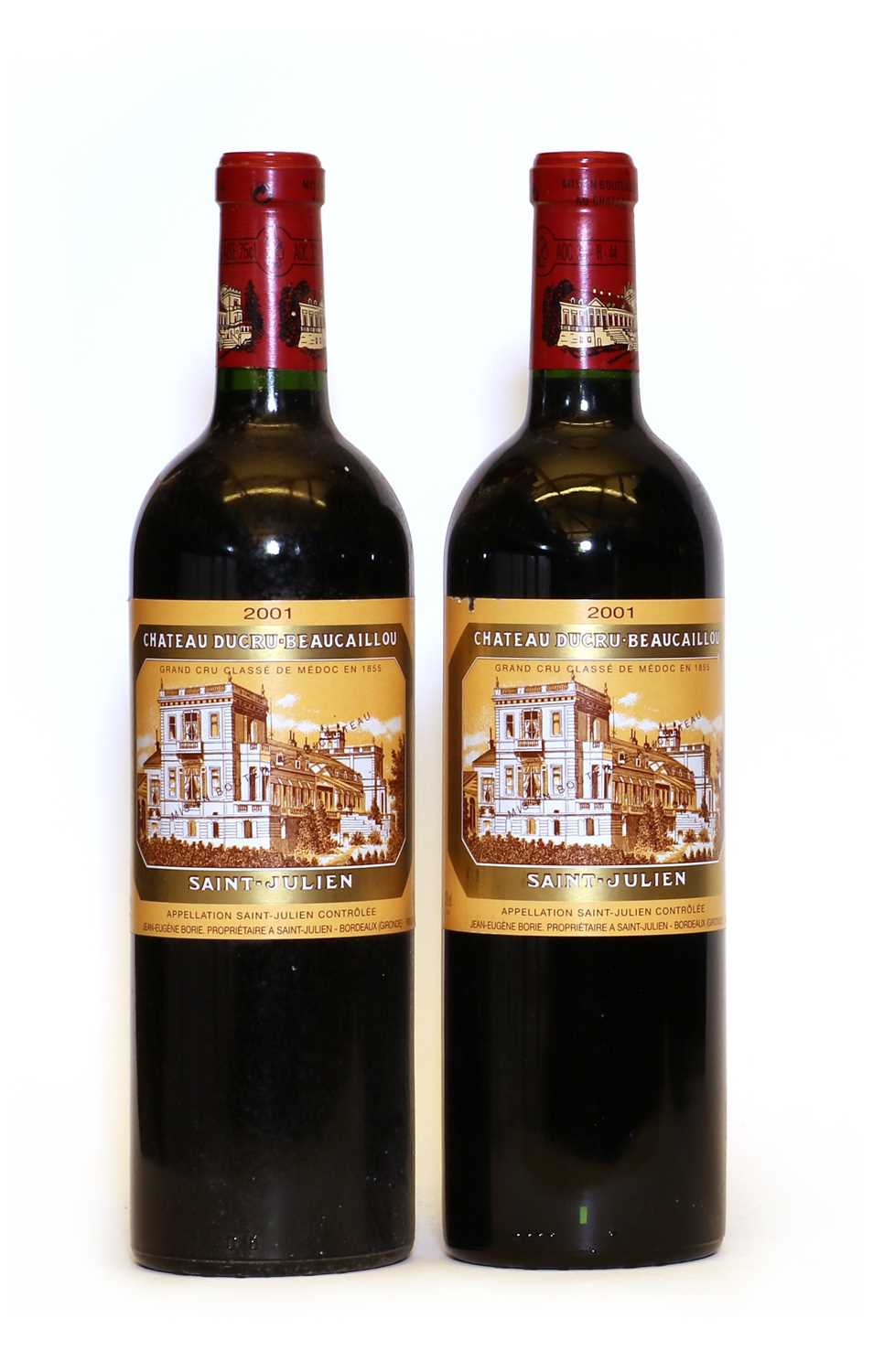 Chateau Ducru Beaucaillou, 2eme Cru Classe, St Julien, 2001, two bottles