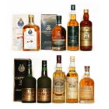 Assorted whisky: King George IV, Blended Scotch Whisky, 1970s bottling, 1 bottle & 8 various others