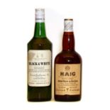 Haig, Gold Label, Blended Scotch Whisky, 1960s spring cap bottling, one bottle and one various