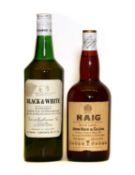 Haig, Gold Label, Blended Scotch Whisky, 1960s spring cap bottling, one bottle and one various