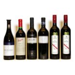 Assorted Australian: Penfolds, RWT, Shiraz, Barossa Valley, 2000, one bottle and five various