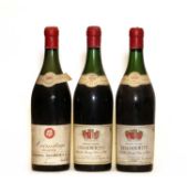 Assorted Red wine: Chambertin, Grand Cru, Charles Deroy Pere et Fils, 1959, two bottles