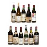 Miscellaneous wines: Bandol, Domaine A. Tempier, 1971, one bottle and ten various others