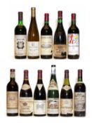 Miscellaneous wines: Bandol, Domaine A. Tempier, 1971, one bottle and ten various others