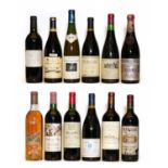 Miscellaneous wines: Mas de Daumas Gassac, Herault, 1983, one bottle and eleven various others