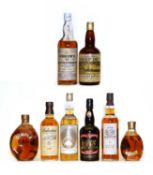 Assorted Whisky: Sheep Dip, 8 Year Old, 1980s bottling, one bottle and seven various others