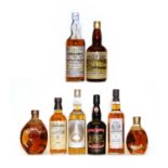 Assorted Whisky: Sheep Dip, 8 Year Old, 1980s bottling, one bottle and seven various others