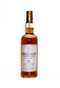 Macallan, Single Highland Malt Scotch Whisky, 10 Years Old, 40% vol, 70cl, one bottle