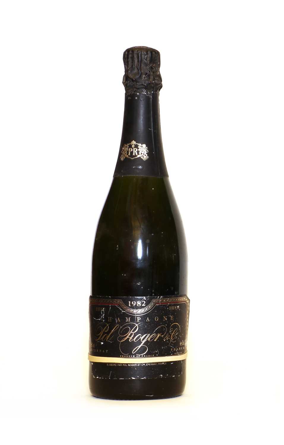 Pol Roger, Sir Winston Churchill, Epernay, 1982, one bottle (neck label lacking)