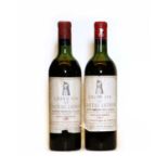 Chateau Latour, 1er Cru Classe, Pauillac, 1960, two bottles