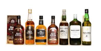 Assorted Black & White Scotch Whisky