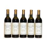 Chateau Kirwan, 3eme Cru Classe, Margaux, 1978, five bottles