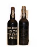 Feuerheerd, Vintage Port, 1966, one bottle and 1978, one bottle