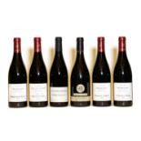 Assorted Beaujolais: Morgon, Grand Cras, Joseph Burrier, 2010, two bottles and four various others