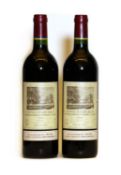 Chateau Duhart Milon, 4eme Cru Classe, Pauillac, 1996, two bottles