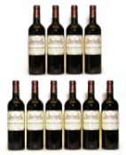 Chateau Beaumont, Haut Medoc, Cru Bourgeois, 2013, ten bottles