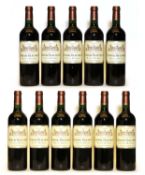 Chateau Beaumont, Haut Medoc, Cru Bourgeois, 2010, eleven bottles