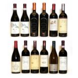 Assorted Italian wine: Barolo, Massolino, 2009, two bottles and ten various others