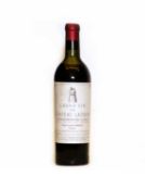 Chateau Latour, 1er Cru Classe, Pauillac, 1952, one bottle