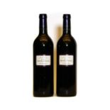 Chateau Hosanna, Pomerol, 2001, two bottles