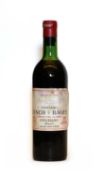 Chateau Lynch Bages, 5eme Cru Classe, Pauillac, 1966, one bottle