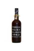 Feist, Colheita Port, 1963, one bottle